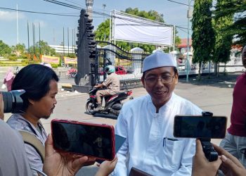 Ketua Pimpinan Cabang Nahdlatul Ulama (PCNU) Kabupaten Pati, Yusuf Hasyim saat diwawancarai beberapa hari lalu.