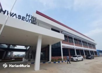 PT Hwaseung Indonesia yang berada di Kecamatan Batangan, Kabupaten Pati. (Arif Febriyanto/Harianmuria.con)