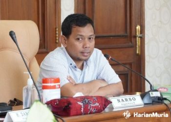 Anggota Komisi D DPRD Kabupaten Pati, Narso. (Arif Febriyanto/Harianmuria.com)