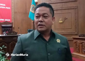 Ketua DPRD Pati, Ali Badrudin. (Arif Febriyanto/Harianmuria.com)