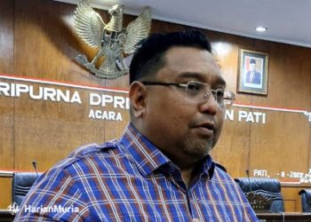 Wakil Ketua I DPRD Pati, Joni Kurnianto. (Arif Febriyanto/Harianmuria.com)