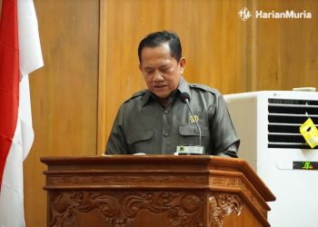 Ketua Pansus Raperda Pertanian DPRD Pati, Sukarno. (Arif Febriyanto/Harianmuria.com)