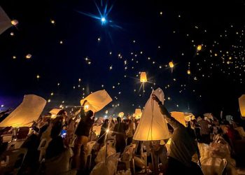 Ilustrasi festival lampion. (Antara/Harianmuria.com)