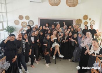 Beauty Class with Brand Makeover “Unending Flawless Cover Imperfections” sukses digelar RANIA BEAUTY di Selasar Coffee & Gelato Pati, Minggu, 7 Juli 2024. (Istimewa/Harianmuria.com)