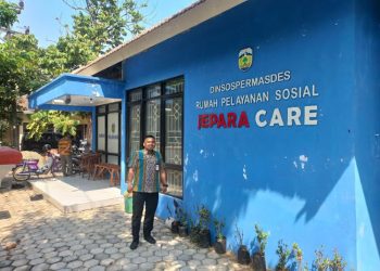 Kasubbag Perencanaan Dinsospermades Jepara, Kosrin. (Muhammad Aminudin/Harianmuria.com)