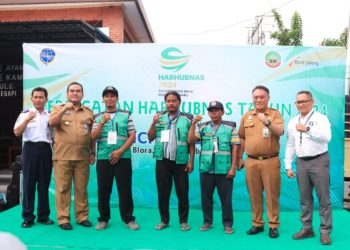 Peresmian peluncuran E-Parkir oleh Bupati Blora Arief Rohman ) di Area Pusat Kuliner Koplakan, Blora Kota pada Selasa pagi, 24 September 2024. (Dok. Pemkab Blora/Harianmuria.com)