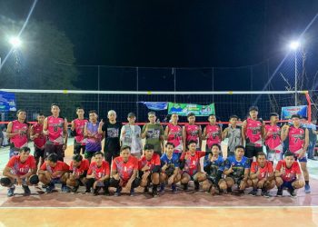Kreatif, Relawan LYVU Sosialisasikan Program Vivit-Umam Lewat Turnamen Bola Voli