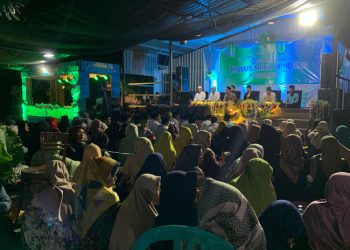 Relawan LYVU Gelar Sholawatan, Berharap Luthfi-Yasin dan Vivit-Umam Diberi Kemudahan Menang Pilkada