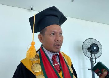 Rektor IAIN Kudus Prof. Abdurrohman Kasdi. (Nisa Hafizhotus S/Harianmuria.com)