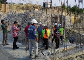 Proyek Pembangunan Bendung Sambongrejo Blora Dikebut, Target 20 Desember Rampung - Harianmuria Proyek Pembangunan Bendung Sambongrejo Blora Dikebut, Target 20 Desember Rampung