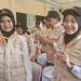 Anggota Petugas Pengawas Tempat Pemungutan Suara (PTPS) Pilkada
foto bersama saat pelantikan dan pembekalan di Kudus, Jawa Tengah, Minggu, 3 November 2024. (Mohammad Fahtur Rohman/Harianmuria.com)