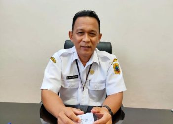 Kepala Disnaker Kabupaten Pati, Bambang Agus Yunianto saat ditemui di kantornya. (Setyo Nugroho/Harianmuria.com)