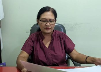 Koordinator KPA Kudus, Eni Mardiyanti menjelaskan kepada wartawan di kantornya, belum lama ini. (Mohammad Fahtur Rohman/Harianmuria.com)