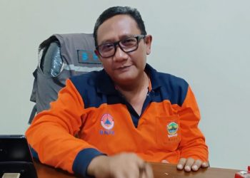 Seksi Bagian Rehabilitasi dan Rekontruksi Muh. Ali Wibowo saat ditemui wartawan belum lama ini. (Tomi Budianto/Harianmuria.com)