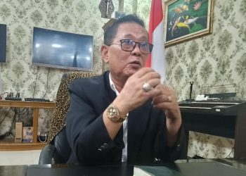 Koordinator tim kuasa hukum Aipda Robig Zainudin, Herry Darman saat ditemui di kantornya, Sabtu, 28 Desember 2024. (Rizky Syahrul/Harianmuria.com)