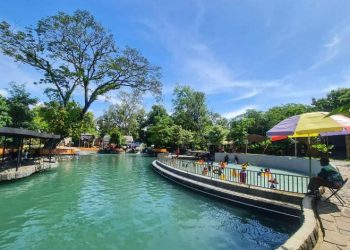Nampak wisata Sendang Keongan di Desa pegnanten, Kecamatan Klambu, Grobogan yang digadang bakal jadi ikon wisata baru. (Pemkab Grobogan | Harianmuria.com)