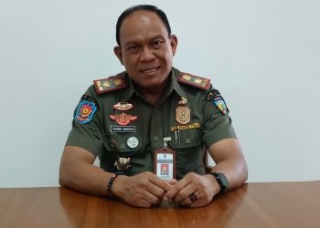 Kepala Satpol PP Kabupaten JeparaTrisno Santosa (Tomi Budianto/Harianmuria.com)