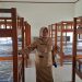 Kepala Dinsos Kabupaten Semarang Istichomah sedang menjelaskan mengenai fasilitas yang didapat ketika berada di rumah singgah, belum lama ini. (Hesty Imaniar | Harianmuria.com)
