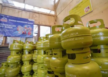 Ilustrasi-Pangkalan resmi LPG subsidi 3 kg PT Pertamina (Persero). (Anta | Harianmuria.com)