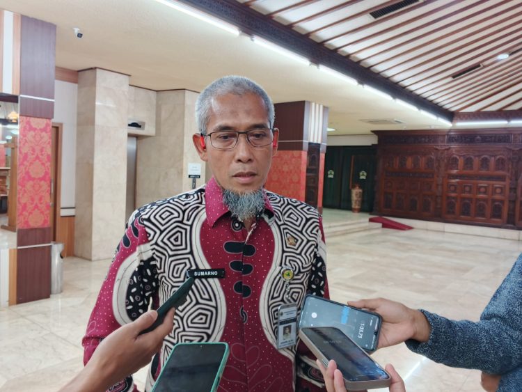 Sekretaris Daerah Provinsi Jateng Sumarno. (Syahril Muadz/Harianmuria.com)