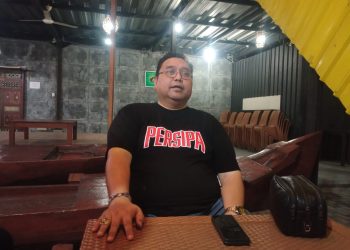 CEO Persipa Pati Joni Kurnianto. (Setyo Nugroho/Harianmuria.com)