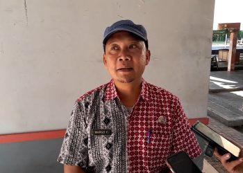 Kepala Bidang (Kabid) Pasar Dinas Perdagangan, Koperasi dan Usaha Mikro Kecil (Dindakop-UKM) Blora Margo Yuwono. (Eko Wicaksono | Harianmuria.com)