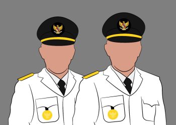 Ilustrasi pasangan kepala daerah. (Istimewa/Harianmuria.com)