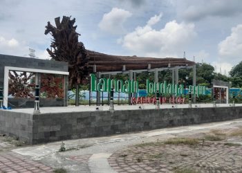 Taman Budaya Cepu di Kabupaten Blora. (Eko Wicaksono/Harianmuria.com)
