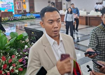 Area Manager Communication, Relations, & CSR PT Pertamina Patra Niaga Jawa Bagian Tengah Taufiq Kurniawan. (Rizky S/Harianmuria.com)