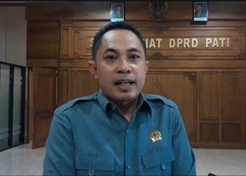 Ketua Komisi B DPRD Kabupaten Pati Muslihan. (Mutia Parasti/Harianmuria.com)