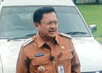 Wali Kota Salatiga Robby Hernawan menargetkan penurunan belanja pegawai. (Angga Rosa/Harianmuria)