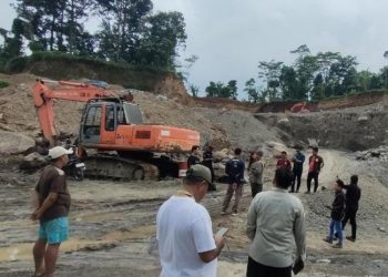 Aktivitas tambang galian C di Kabupaten Kendal. (Dok. warga/Harianmuria.com)