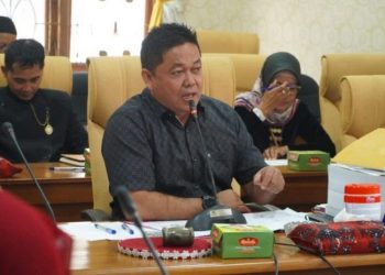 Ketua DPRD Kabupaten Ali Badrudin. (Febriyanto/Harianmuria.com)