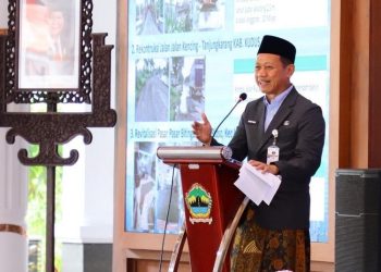 Bupati Kudus Sam'ani Intakoris mengusulkan lima program prioritas pembangunan untuk didanai bantuan keuangan melalui APBD Provinsi Jawa Tengah tahun 2026. (Dok. Setda Kudus/Harianmuria.com)