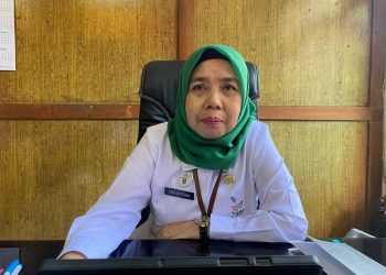 Kepala Badan Pengelolaan Pendapatan, Keuangan dan Aset Daerah (BPPKAD) Kudus Djati Solechah. (Fahtur Rohman/Harianmuria.com)