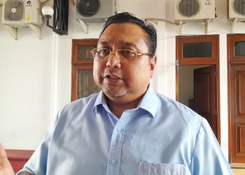 Ketua Komisi C DPRD Pati Joni Kurnianto. (Mutia Parasti/Harianmuria.com)