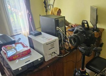 Alat perekaman KTP elektronik (KTP-el) yang ada di kantor kecamatan di Kabupaten Blora. (Dok. Dindukcapil Blora/Harianmuria.com)