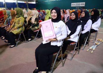 Pegawai Pemerintah dengan Perjanjian Kerja (PPPK) di lingkungan Pemkab Kudus. (Nisa HS/Harianmuria.com)