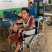 Nurul Huda, salah satu pekerja korban selamat dalam insiden maut proyek pembangunan RS PKU Muhammadiyah Blora. (Eko Wicaksono/Harianmuria.com)