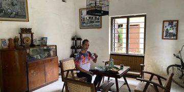 Suasana tempo dulu sangat kental terasa di Omah Jadoel Patiayam. (Nisa HS/Harianmuria.com)