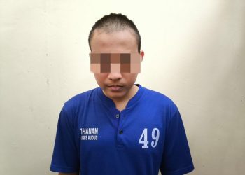 Pelaku pembacokan berhasil diamankan oleh Polres Kudus setelah sempat buron. (Dok. Polres Kudus/Harianmuria.com)
