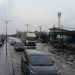 Banjir rob yang terjadi di Jalan Raya Pantura Sayung Demak. (Burhan Aslam/Harianmuria.com)
