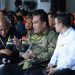 Bupati Blora Arief Rohman (tengah) saat menghadiri peresmian proyek pengeboran migas 7 sumur minyak baru lapangan Banyu Urip Blok Cepu di Gayam, Bojonegoro, Jawa Timur, Kamis, 26 Juni 2025. (Dok. Pemkab Blora/Harianmuria.com)