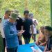 Bupati Kudus Sam’ani Intakoris melakukan kunjungan lapangan di Pos Pendakian Rahtawu, Kecamatan Gebog, Minggu, 29 Juni 2025. (Fahtur Rohman/Harianmuria.com)