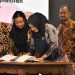 Bupati Pekalongan Fadia Arafiq menandatangani nota kesepakatan sinergitas data perumahan MBR dan ASN bersama Pemprov Jawa Tengah dan Kementerian PKP di Gedung Gradhika Bhakti Praja, Semarang, Jumat, 20 Juni 2025. (Dok. Setda Kabupaten Pekalongan/Harianmuria.com)