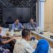 Bupati Rembang Harno memimpin audiensi antara anggota dan pengurus BMT Harum di Ruang Rapat Bupati, Selasa, 24 Juni 2025. (Vicky Rio/Harianmuria.com)