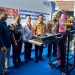 Gubernur Jateng didampingi Bupati Semarang dan Dirut PT JPEN meluncurkan tabung CNG di Dapur MBG Mandiri Marwa di Bandarjo, Kecamatan Ungaran Barat, Kabupaten Semarang, Jumat, 20 Juni 2025. (Hesty Imaniar/Harianmuria.com)