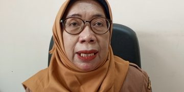 Kepala Bidang (Kabid) Pemberdayaan, Perlindungan dan Jaminan Sosial (PPJS) Dinas Sosial, Pemberdayaan Perempuan dan Perlindungan Anak (Dinsos P3AKB) Kabupaten Pati, Tri Haryumi. (Setyo Nugroho/Harianmuria.com)
