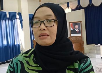 Kepala Operasional LRC-KJHAM Nihayatul Mukaromah mengungkapkan tren peningkatan kasus kekerasan terhadap perempuan di Jawa Tengah. (Rizky Syahrul/Harianmuria.com)