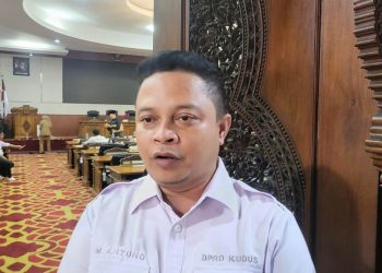 Ketua Komisi A DPRD Kudus Muhammad Antono. (Fahtur Rohman/Harianmuria.com)